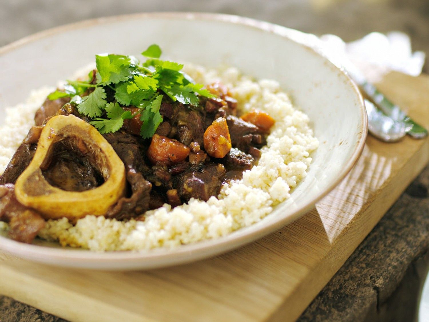 Tajine van runderschenkel