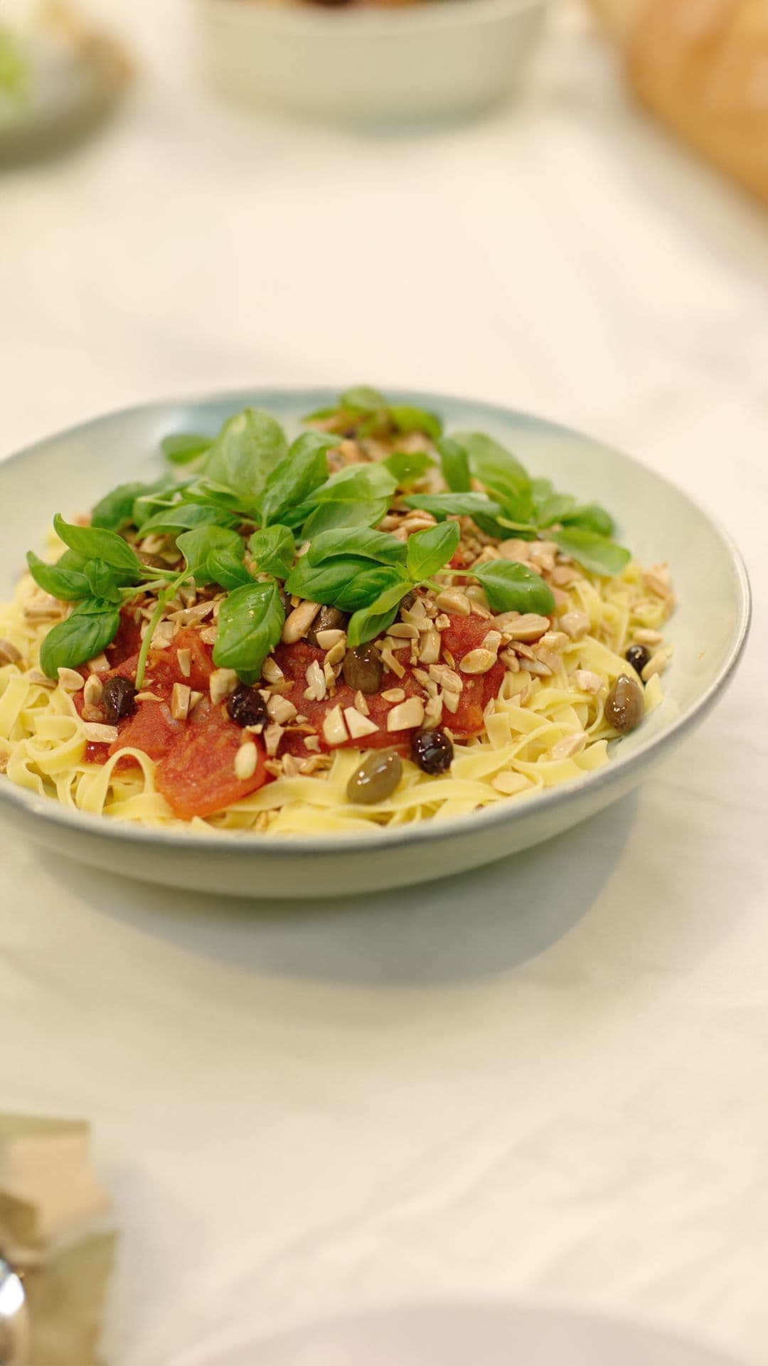 Jeroens tagliatelle al pomodoro