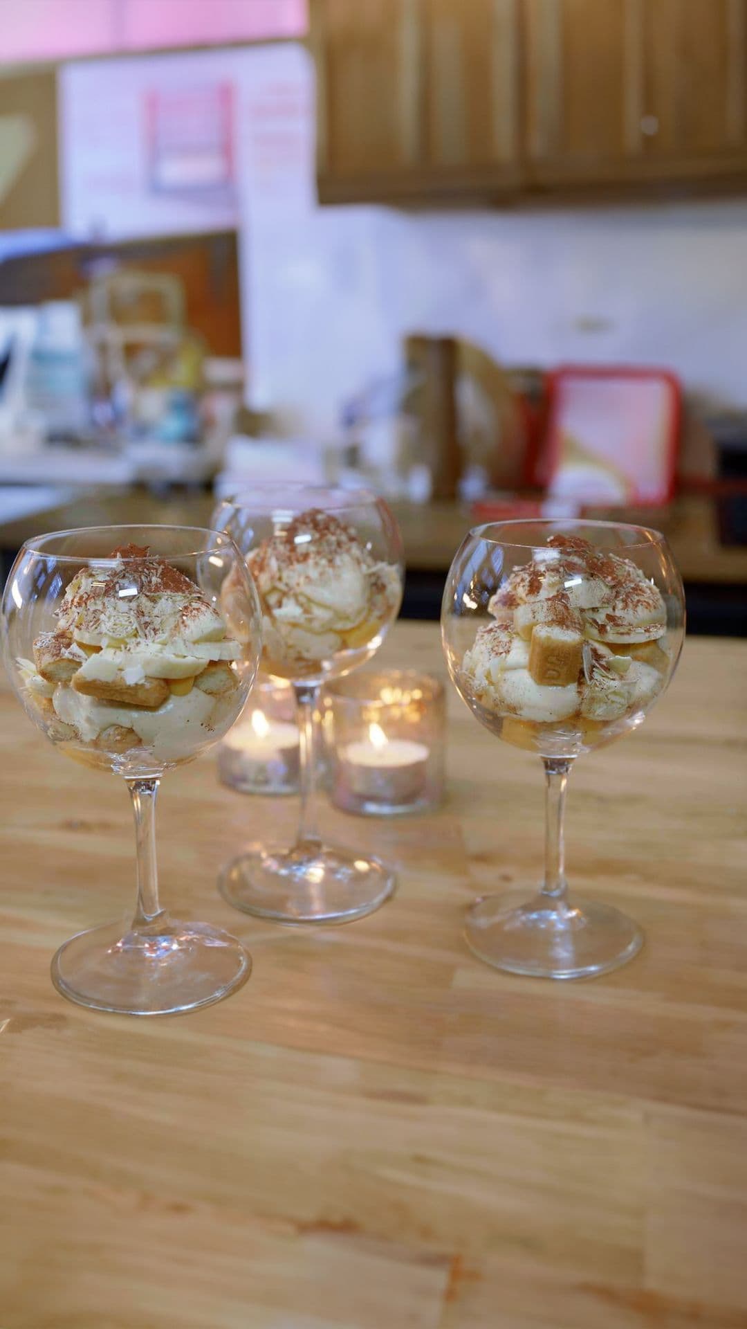 Tiramisu met advocaat en banaan
